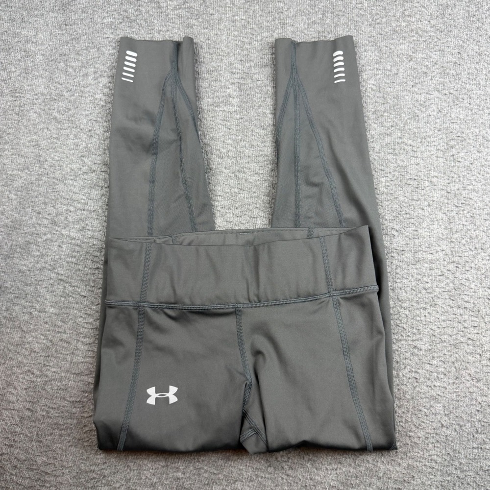 Under Armour Compression‎ Leggings Women's SM Gray HeatGear Activewear